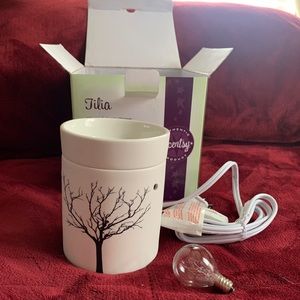 Wickless candle warmer